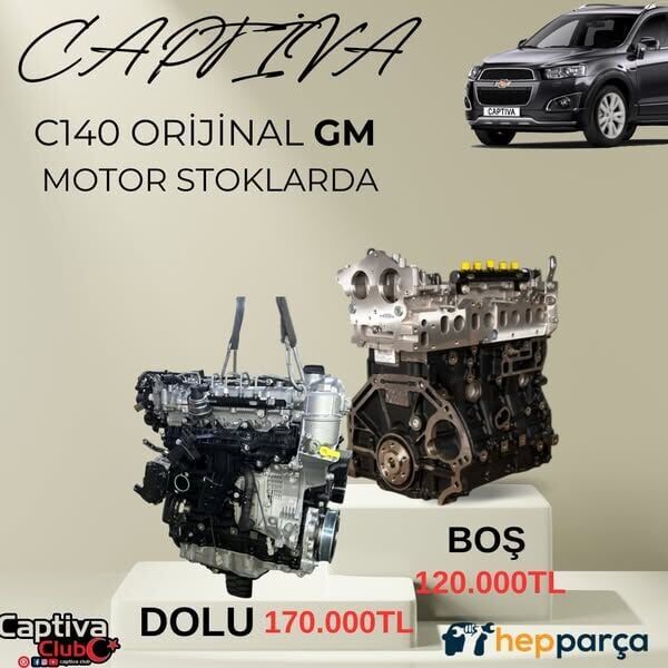 Chevrolet C140 BOŞ MOTOR
