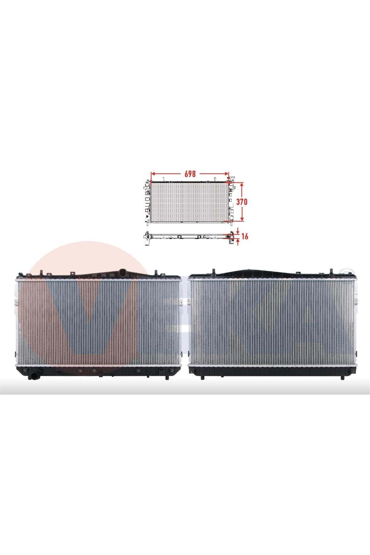 Chevrolet Lacetti Manuel Su Radyatörü Brazing Ithal