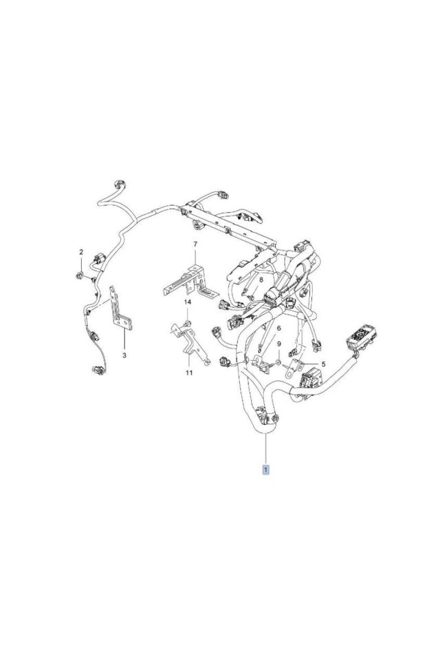 Chevrolet Cruze Motor Tesisatı MANUEL Komple GM