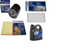 Opel Astra G 1.4 - 1.6 Bakım Seti BOSCH ( GM 10W40 Yağlı ) Bujisiz (Bakım-AstraG-Bosch (GM))