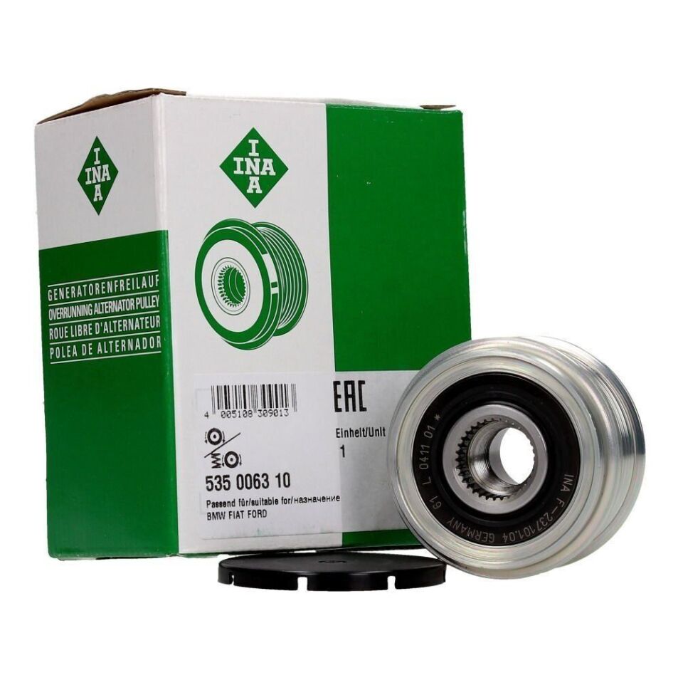 INA 535 0063 10-ŞARJ DİNAMO KASNAĞI-62 04 291-ASTRA H-CORSA D-MERIVA Z13DTH-Z12XE-Z14XEP