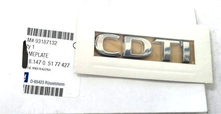 Opel Astra J Bagaj CDTİ Yazı Krom