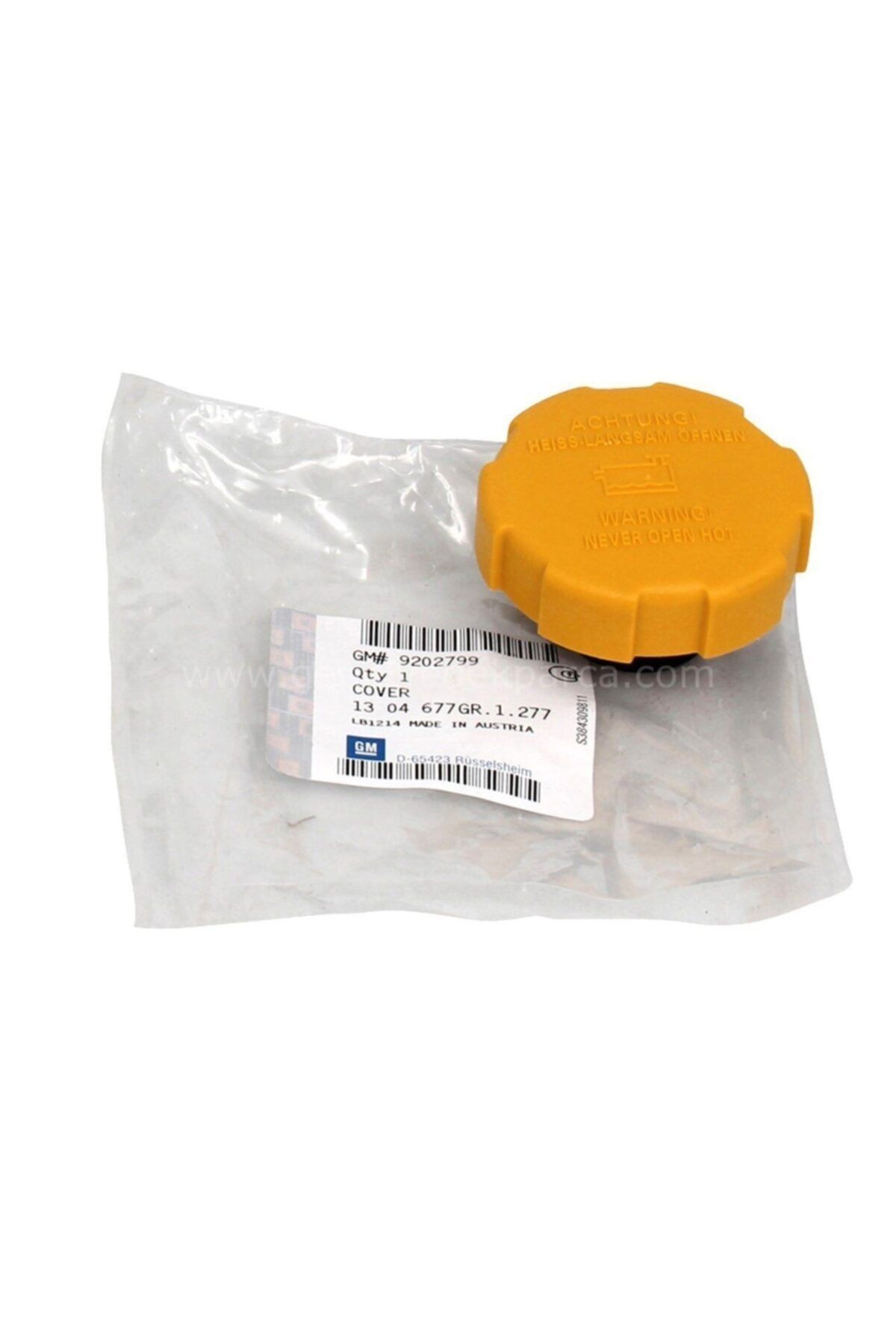 Opel Zafira B Yedek Su Depo Kapağı Orjinal