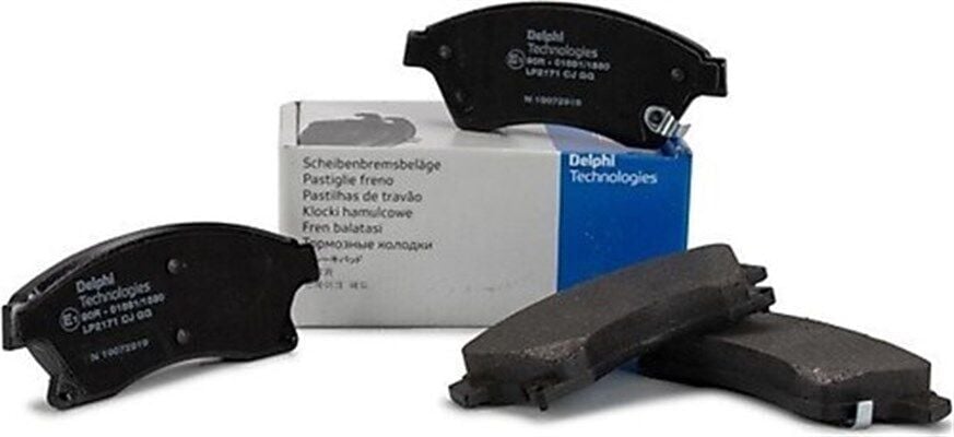 Chevrolet Yeni Aveo 1.3 Dizel Motor Ön Fren Balatası Del-lp2171-1