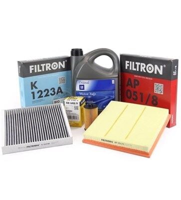 Opel Astra J (1.6) 115 Bg Benzinli Periyodik Bakım Seti Gm 5w30 5 Lt Yag ()