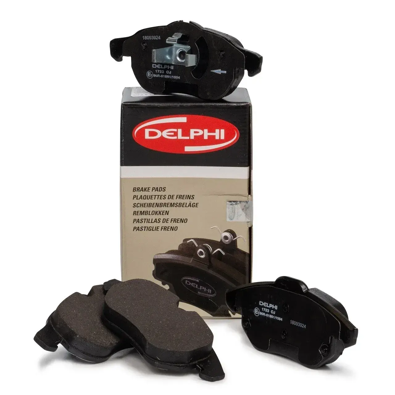 DELPHI LP1723-FREN BALATASI ÖN-16 05 088-ASTRA H-VECTRA C 1.6-1.8-1.9CDTI-2.0 Z19DT-Z20LEH