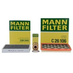 Opel Astra J 1.6 Benzinli 115 BG Filtre Seti Mann Marka
