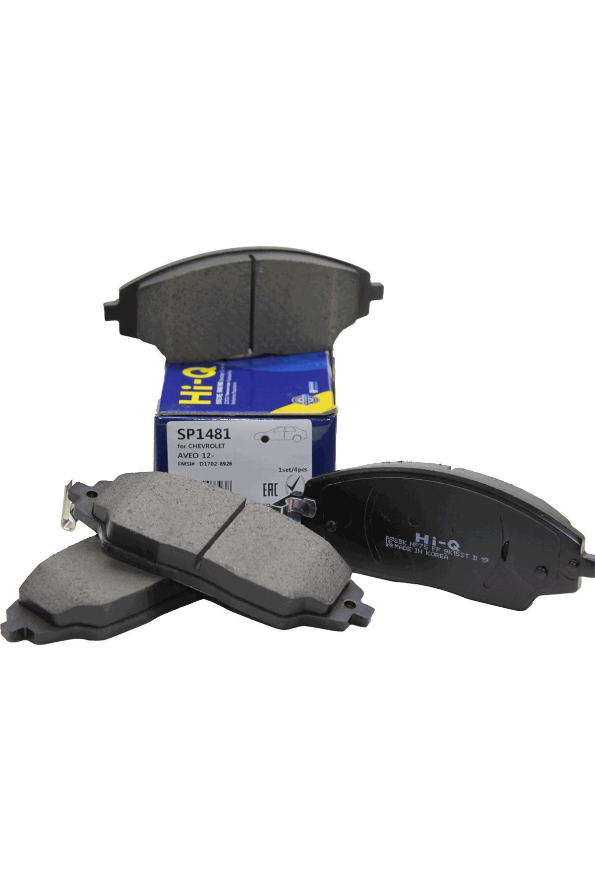 Chevrolet Yeni Aveo 1.2 1.4 Benzinli Ön Fren Balatası