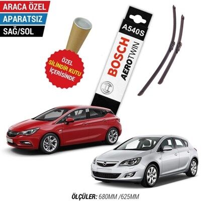 Opel Astra J Ön Silecek Takımı Aerotwin BOSCH
