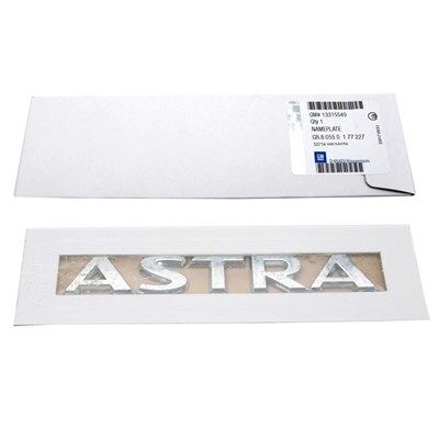 Opel Astra J ASTRA Bagaj Yazısı GM
