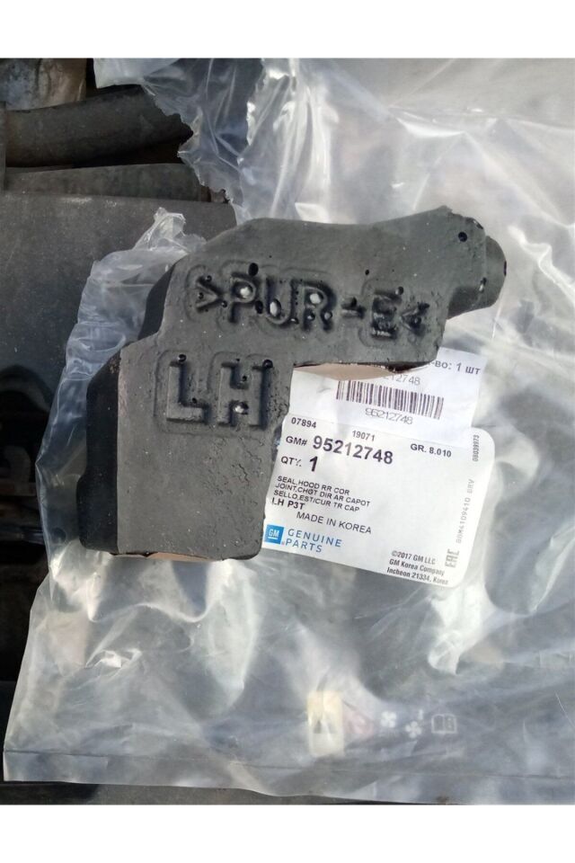 Chevrolet Yeni Aveo Motor Kaput Süngeri Sol Taraf