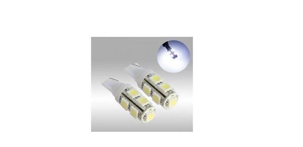 T10 Dipsiz Led Park Ampulü 9 Ledli 2\'li Paket MFK